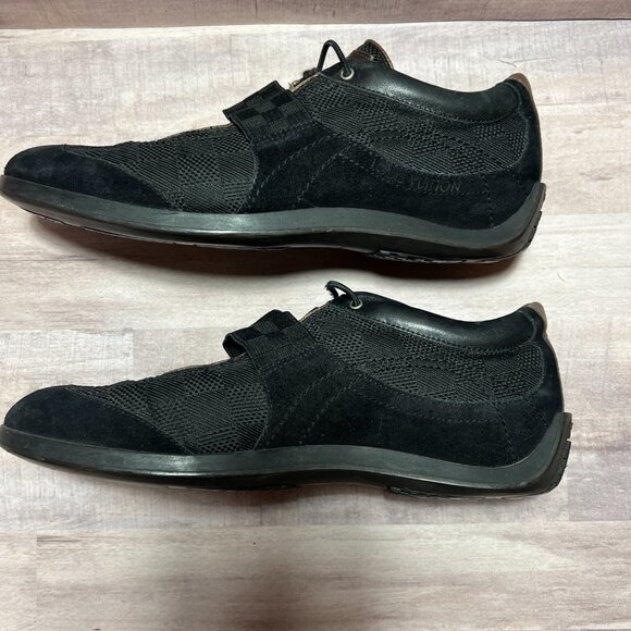 Louis Vuitton Men's Low Top Damier Gean Chrono Sneaker TD0055 Size: 8.5 - Picture 9 of 15